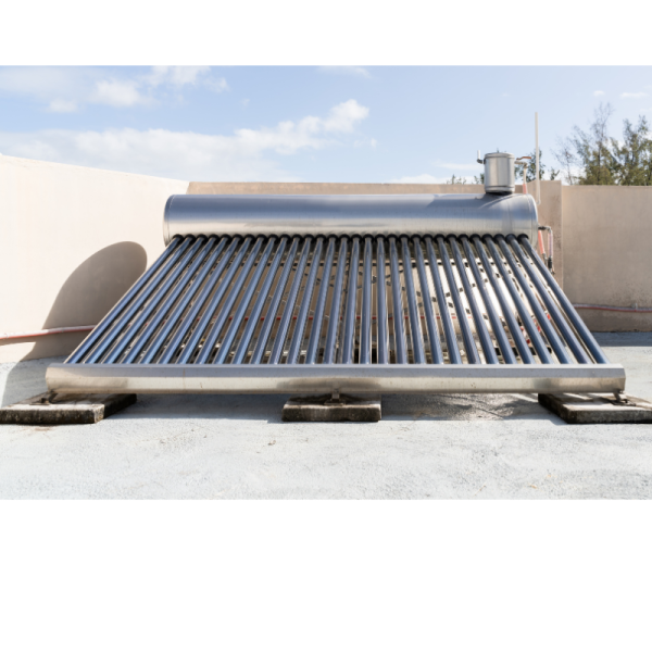 300L Non Pressurized Stainless Steel Evacuated Vacuum Tube Solar Water Heater + Installation
