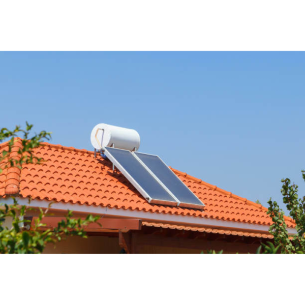 200L Pressurized White Flat Plate Direct System Solar Water System + Installation