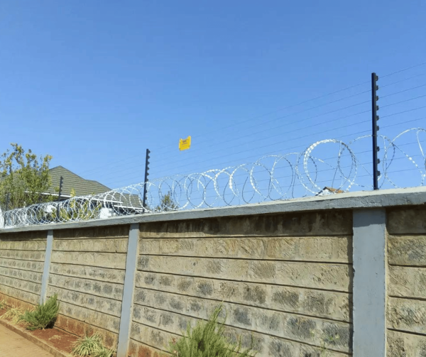 Electric Fence Installation For 50*100 Plot