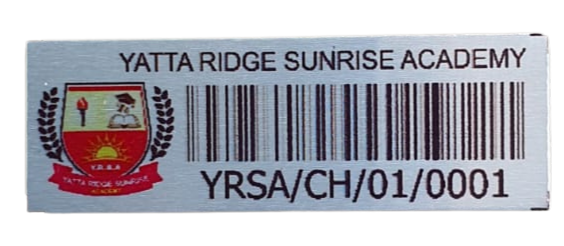 barcode tags used during asset tagging in Kenya